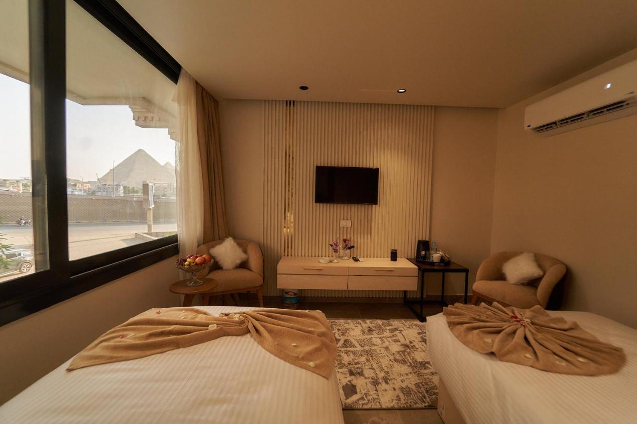 Gold'S Pyramids Hotel Al Kawm al Akhdar Eksteriør billede